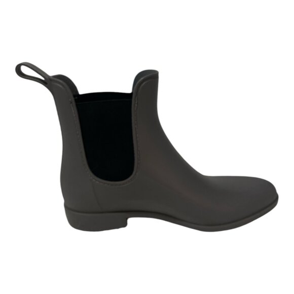 CAPELLI OF NY CHELSEA FLAT RAINBOOTS PULL-UP ANGLE BOOTIES GRAY SIZE 9 - Picture 8 of 11